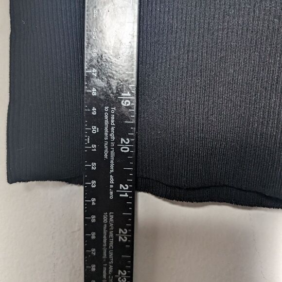 WHBM snap button sweater black white pattern sz S office preppy - Picture 6 of 8